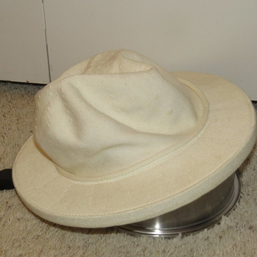 Neutral Wide Brimmed Summer Hat